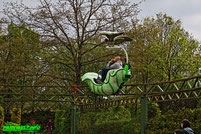 Schmetterlingsflug Metallbau Emmeln Tretbahn Einschienenbahn Erlebnispark Tripsdrill Cleebronn Baden Württemberg Freizeitpark Themepark Wildpark Attraktionen Fahrgeschäfte Park Plan Parkplan Map Guide Anfahrt Adresse Achterbahn 