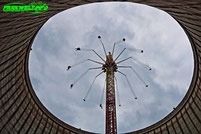 Vertical Swing Zamperla Wunderland Kalkar Ketten Karussell Kühlturm