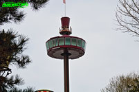 Sky Tower Aussichtsturm Schwarzkopf Zeppelin Attractiepark Slagharen Freizeitpark Themepark Attraktionen Fahrgeschäfte Info Park Plan map guide anfahrt