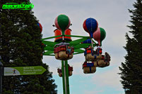 Samba Tower Zamperla Ballon Wunderland Kalkar Attraktion Fahrgeschäft