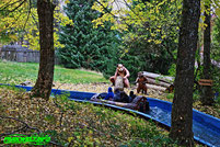 Wild River Wildwasserbahn Mack Rides Log Flume Wasserbahn Wild Fort Fun Abenteuerland Freizeitpark