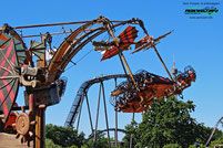 Hicks Himmelsstürmer Zamperla Kite Flyer Heide Park Resort Soltau Niedersachsen Freizeitpark Themepark Colossos Achterbahn Attraktionen Park Plan Adresse Infos Bilder Show