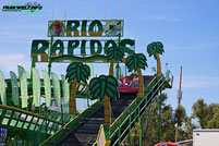 Rio Rapidos Kaiser Volksfest Kirmes Rafting Wasserbahn Raft Cedeal Rides Wildwasserbahn 