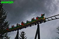 Feuererdrache Achterbahn zierer legoland freizeitpark coaster