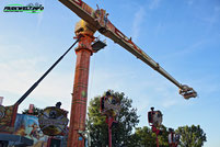 Gladiator Kriek Mondial Turbine Propeller Kirmes Volksfest Loop