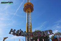 Hangover the tower schneider free fall freefall funtime kirmes volksfest fahrgeschäft attraktion