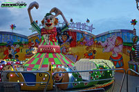 Crazy Clown Tröger Satori Kinder Hully Gully  Kirmes Volksfest Kinder Family