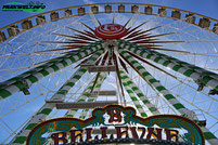 Bellevue Bruch junior Riesenrad Coaster Kirmes Volksfest Jahrmarkt Attraktion Fahrgeschäft Karussell  Daten Infos Technische 