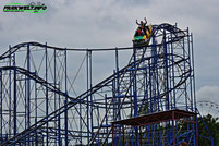 Nostalgische Achterbahn Skyline Park Anton Schwarzkopf Wildcat 