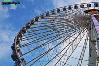 Europa Rad Kipp Sohn Nauta Bussink Riesenrad Kirmes Volksfest Größte transportabele 