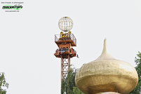 Giraffe Tower Freefall Fabbri Safariland Stukenbrock Freizeitpark Themepark Info News Park Plan Map Guide Achterbahn Attraktionen Adresse Preise