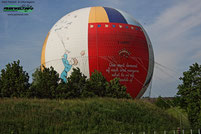 Le Ballon du Roi Aerophile Fesselballon Le Parc du Petit Prince Freizeitpark Themepark Amusementpark Frankreich France kleiner prinz Attraktionen Achterbahn Show Info News Freizeit Preise Öffnungszeiten Parkplatz Anfahrt Adresse