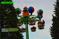 Samba Tower Zamperla Ballon Wunderland Kalkar Attraktion Fahrgeschäft