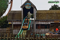 Ripsaw Falls Reverchon Log Flume Wasserbahn Wild Wasser Bahn Attractiepark Slagharen Freizeitpark Themepark Attraktionen Fahrgeschäfte Info Park Plan map guide anfahrt 