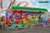 disco dance märz scheibenwischer koch  Achterbahn Rollercoaster Coaster Kirmes Volksfest Jahrmarkt Attraktion Fahrgeschäft Karussell 
