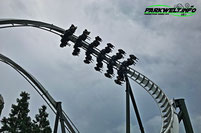 Flug der Dämonen Heide Park Wing Coaster Achterbahn Rollercoaster Attraktion 