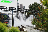 Wildwasserbahn Log Flume Zamperla Wunderland Kalkar Wasserbahn