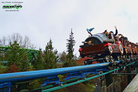 Max & Moritz Mack Rides Powered Coaster Efteling Achterbahn Rollercoaster Attraktionen Adresse Coaster Märchen Freizeitpark Themepark Resort Attraktionen Fahrgeschäfte Niederlande Holland Info Park Plan Map Guide Info