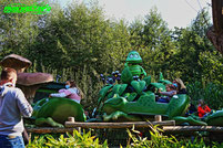 Die Frösche Zamperla Jump Around Majaland Holiday Park Freizeitpark