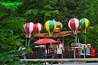 Eifel Ballon Zamperla Samba Ballon Eifelpark Karussell Attraktion