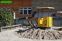 Mini Bagger Landerlebnis Janßen Westerstede Freizeitpark Themepark Amusementpark Achterbahn Attraktionen Fahrgeschäfte Parkplan Park Plan Anfahrt Parkplatz