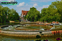 Waschzuber Rafting Hafema Raft Ride Wasserbahn Wildwasserbahn Erlebnispark Tripsdrill Cleebronn Baden Württemberg Freizeitpark Themepark Wildpark Attraktionen Fahrgeschäfte Park Plan Parkplan Map Guide Anfahrt Adresse Achterbahn 