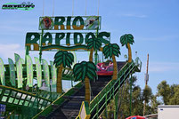 Rio Rapidos Kaiser Volksfest Kirmes Rafting Wasserbahn Raft Cedeal Rides Wildwasserbahn 