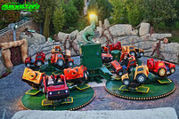 Der wilde T-Rex Break Dace SBF Visa Taunus Wunderland Neu neuheit 2021 Karussell Attraktion Freizeitpark