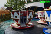 Tea Cup Cups Zamperla Wunderland Kalkar Freizeitpark Familie Kids Attraktion