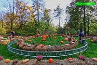  Gickelbahn Luftschiff Taunus Wunderland Attraktionen Freizeitpark Hessen Metallbau Emmeln