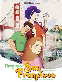 Couverture roman graphique Chroniques de San Francisco  #BD #RomansGraphiques #ÉtatsUnis #SanFrancisco #FlowerPower #LGBTQ+