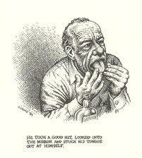 Illustration Charles Bukowski