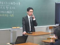 大谷智洋さんの講話。