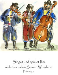 musizierende Klezmer