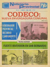 Noticiario Provincial, 1988