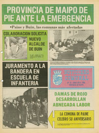 Noticiario Comunal, 1986