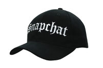 #4141 BRUSHED HEAVY COTTON MIT KUNSTSTOFFVERSCHLUSS (SNAP BACK) 6 Segmente  Stirnsegment verstärkt  Low Profile   vorgeformter Schirm  Kunststoffverschluss (2 Pins)
