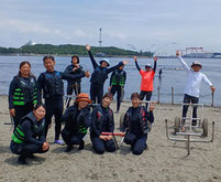speedwall 神奈川　横浜　海の公園　ウインドサーフィン　SUP　スクール　体験　スピードウォール