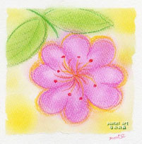3分アート 花