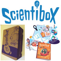 Scientibox coffrets par abonnement mensuel pour découvrir la science en s'amusant - chaque mois un magazine, des expériences et des jeux dès 9 ans