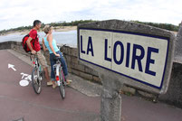 La Loire à Vélo à Ancenis (Loire-Atlantique) 