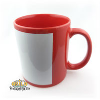 Taza color Rojo Akila Personalización