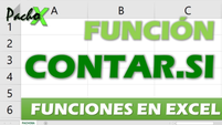 Función CONTARSI en Excel