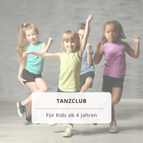 Kinder ab 4 Jahren tanzen fröhlich im Dance Inn Hattingen an der Ruhr.