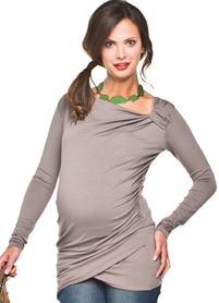 long sleeve maternity top