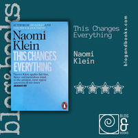 This Changes Everything by Naomi Klein on blogandbooks spiral background