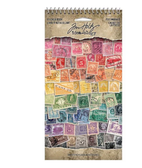 STICKER BOOK POSTMARKED
