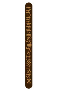 Rune, Runen, nordische, Futhark, älteres Futhark, Runenalphabet, Hagalaz, Naudiz, Isaz, Jera, Eihwaz, Perpo, Algiz, Sowilo, Götter, Odin, Mythologie, geschnitzte, Yggdrasil, Lupinen, Wald,