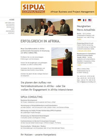 SIPUA Consulting - Erfogreich in Africa.