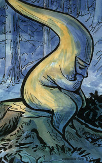 Pôpah le sotré, notre mascotte illustrée par F. RICH